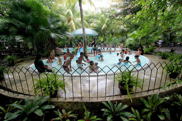 WEEKEND GETAWAY. The Tigbawan Pool Resort is one of the top weekend getaways in Pigcawayan, North Cotabato. Mindanews Photo by Keith Bacongco