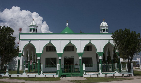 A new mosque now stands at the site of the first mosque ever built in the Philippines in Simunul Island in Tawi-tawi in 1380 with the arrival of Sheik Karimul Makhdum. The 632nd anniversary of the coming of Islam to the Philippines was celebrated 7 November 2012. MindaNews file photo by Bobby Timonera