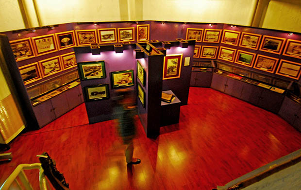 WALL OF HISTORY. The history of Cagayan de Oro in pictures at the Cagayan de Oro Museum in front of Gaston Park, Cagayan de Oro City. Photo taken June 21, 2013. MindaNews photo by Froilan Gallardo