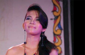 Juvie Pelos, the 21-year old singer from Surigao City. Photo from her Facebook Fanpage