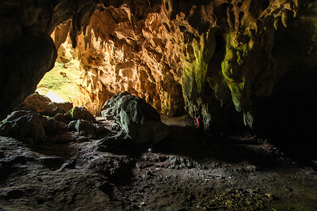 Lope Cave is one of the tourist destinations in the remote village of Pisan in Kabacan, North Cotabato. It is one of the six cave networks in the barangay. MindaNews Photo by Keith Bacongco