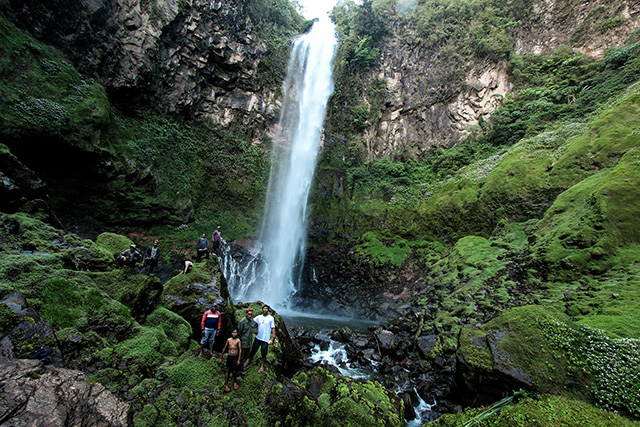 HIDDEN TREASURE. Daday Falls in Sitio Mimbalawag, Barangay Dado in Alamada, North Cotabato. MindaNews photo by Keith Bacongco