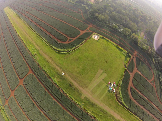 Aerial View of Del Monte Airstrip, in Manolo Fortich, Bukidnon File Photo courtesy of Bukidnon Kaamulan Chamber of Commerce and Industry