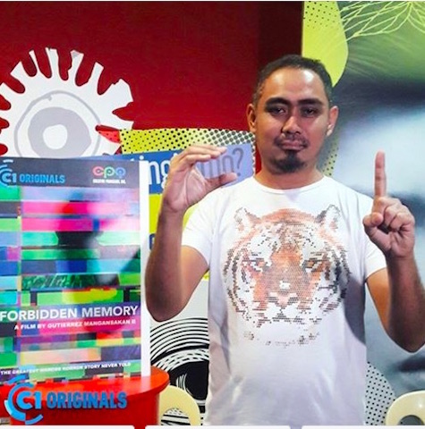 Moro filmmaker Gutierrez "Teng" Mangansakan. Photo courtesy of Cinema One Originals FB 