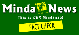 Mindanews Fact Check